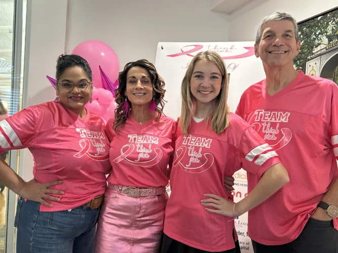 “Think Pink” Raises Money For Breast Cancer Patients